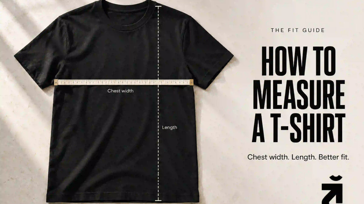 How to Measure a T-Shirt Before Buying Online: Chest Width, Length and Fit