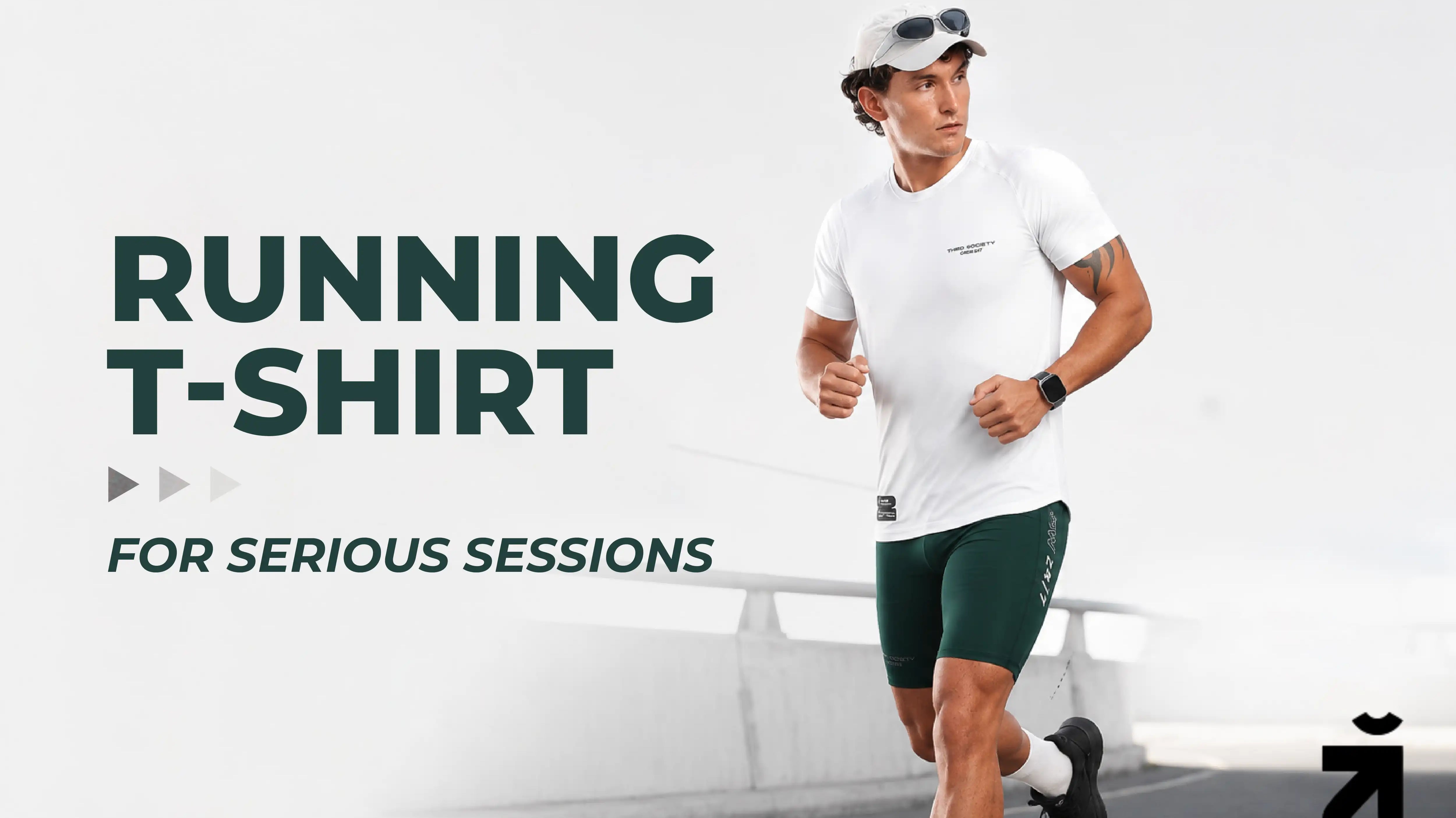Running T-Shirt for Serious Sessions: Sweat Management, Freedom to Move, Reflective Safety