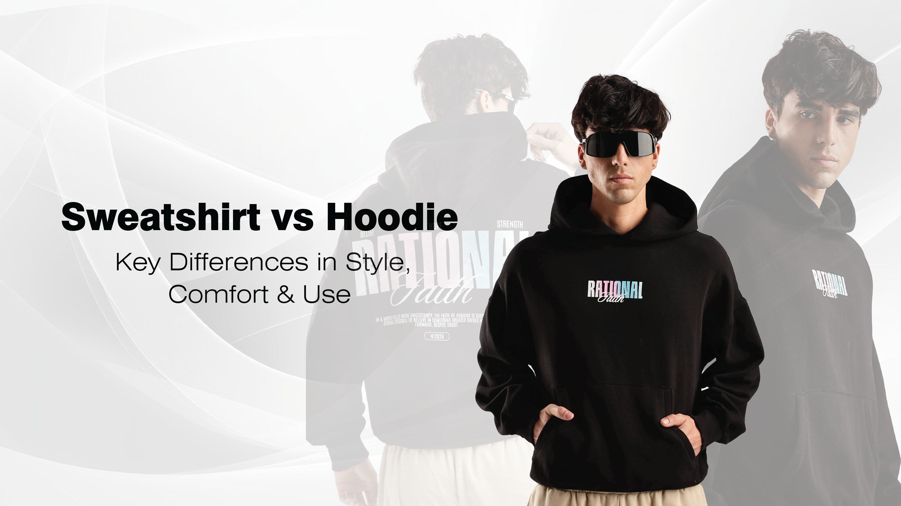 Sweatshirt vs hoodie