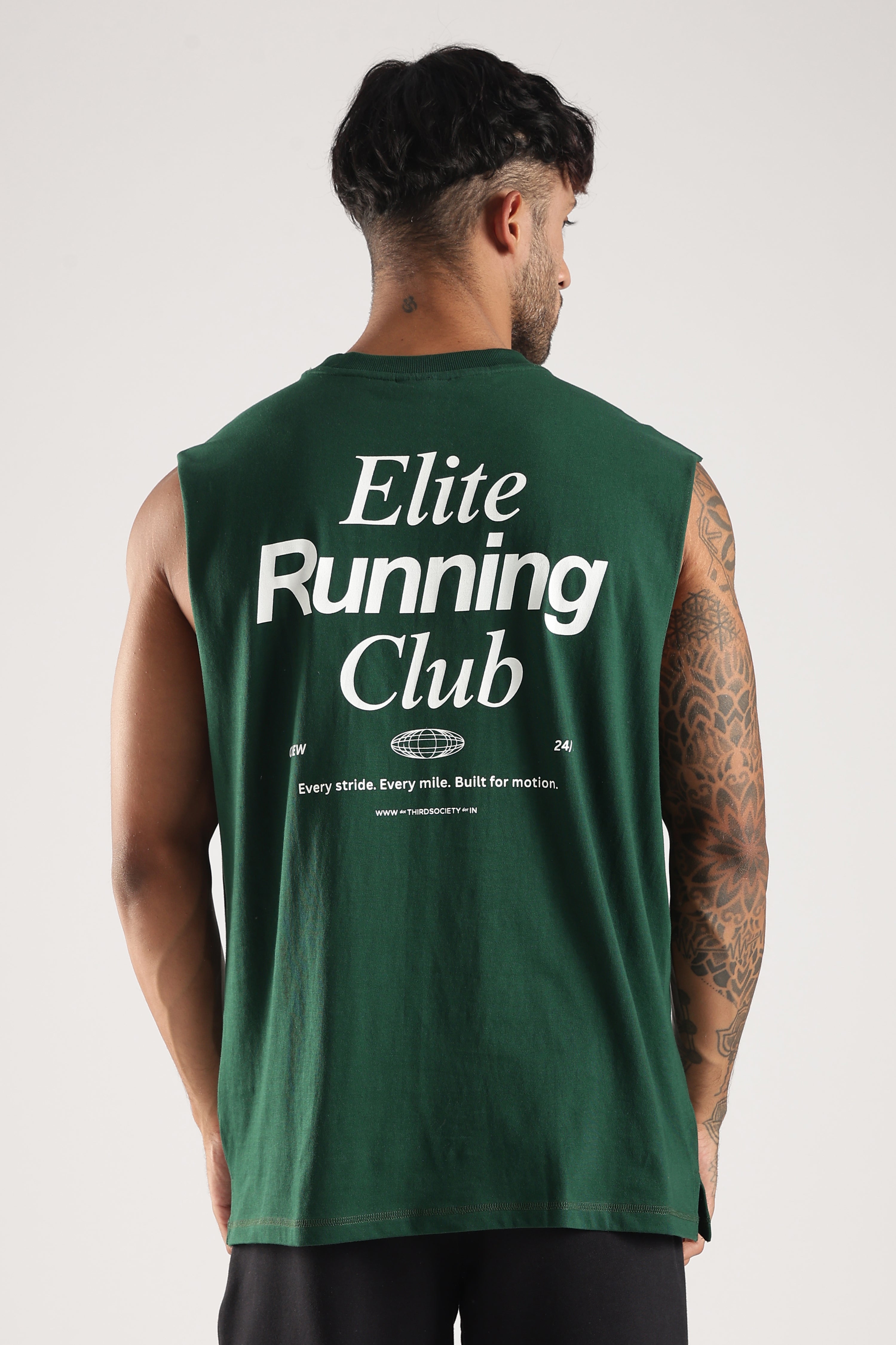 Running Cub | Green Tank Top