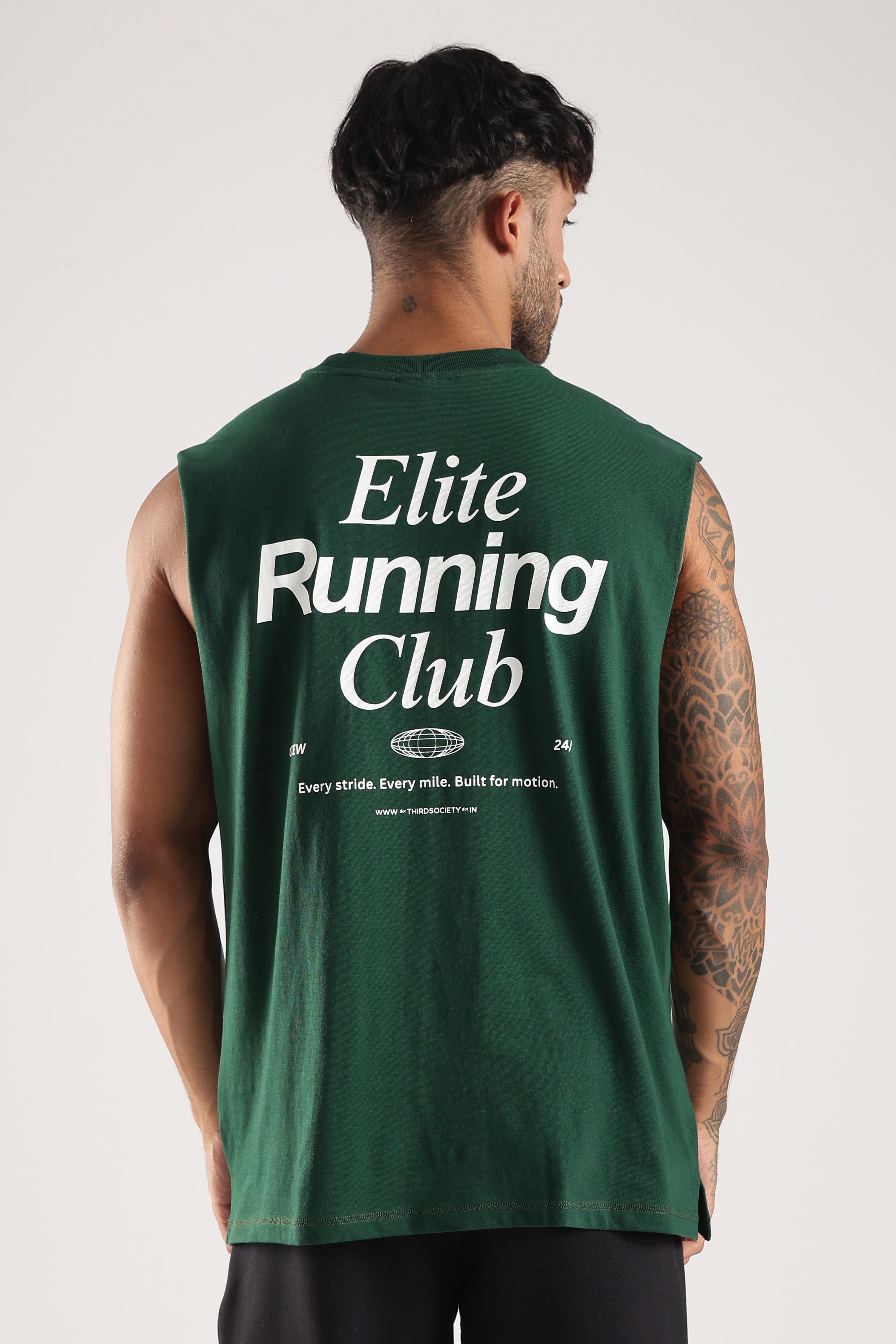 Running Cub | Green Tank Top