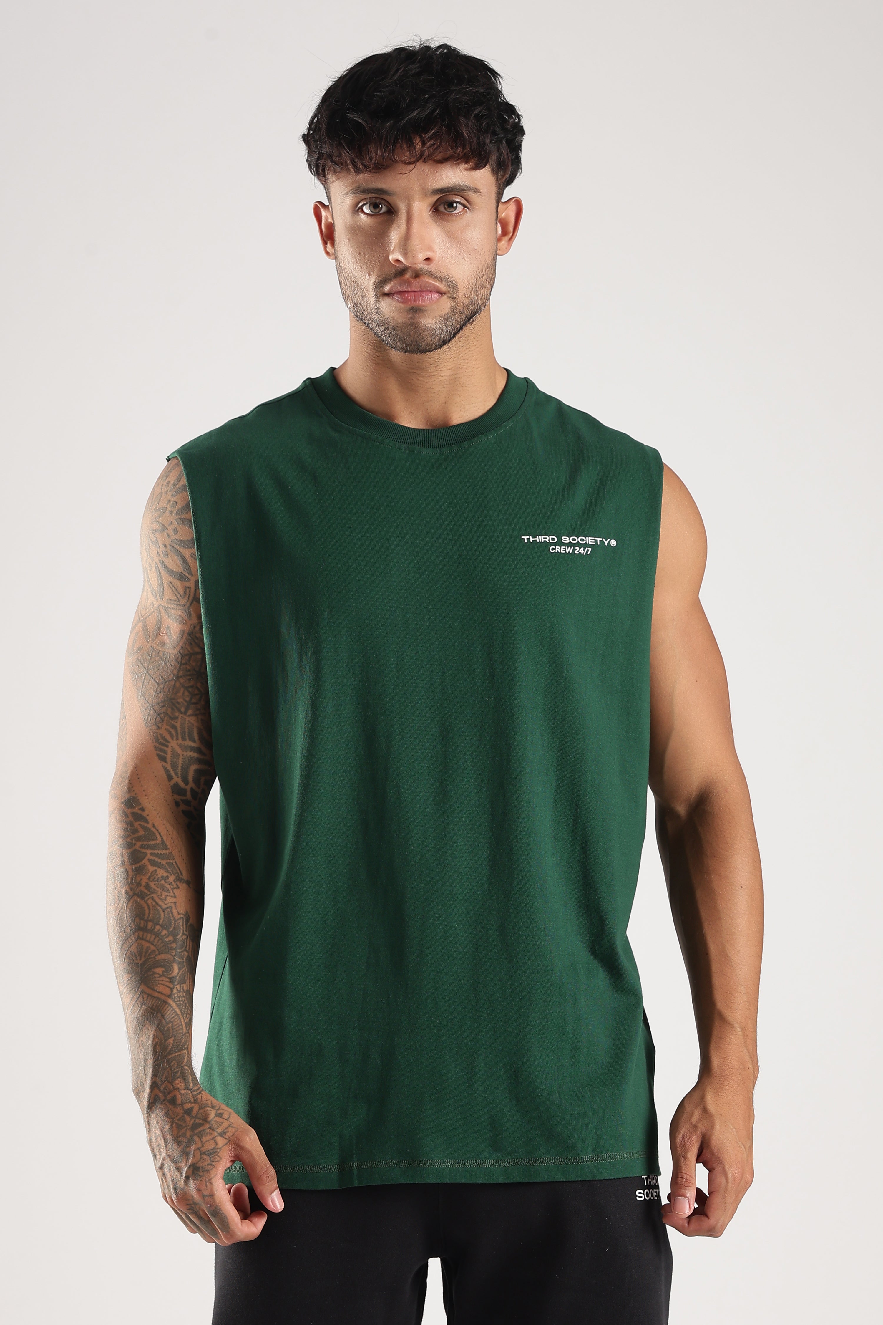 Running Club | Green Tank Top