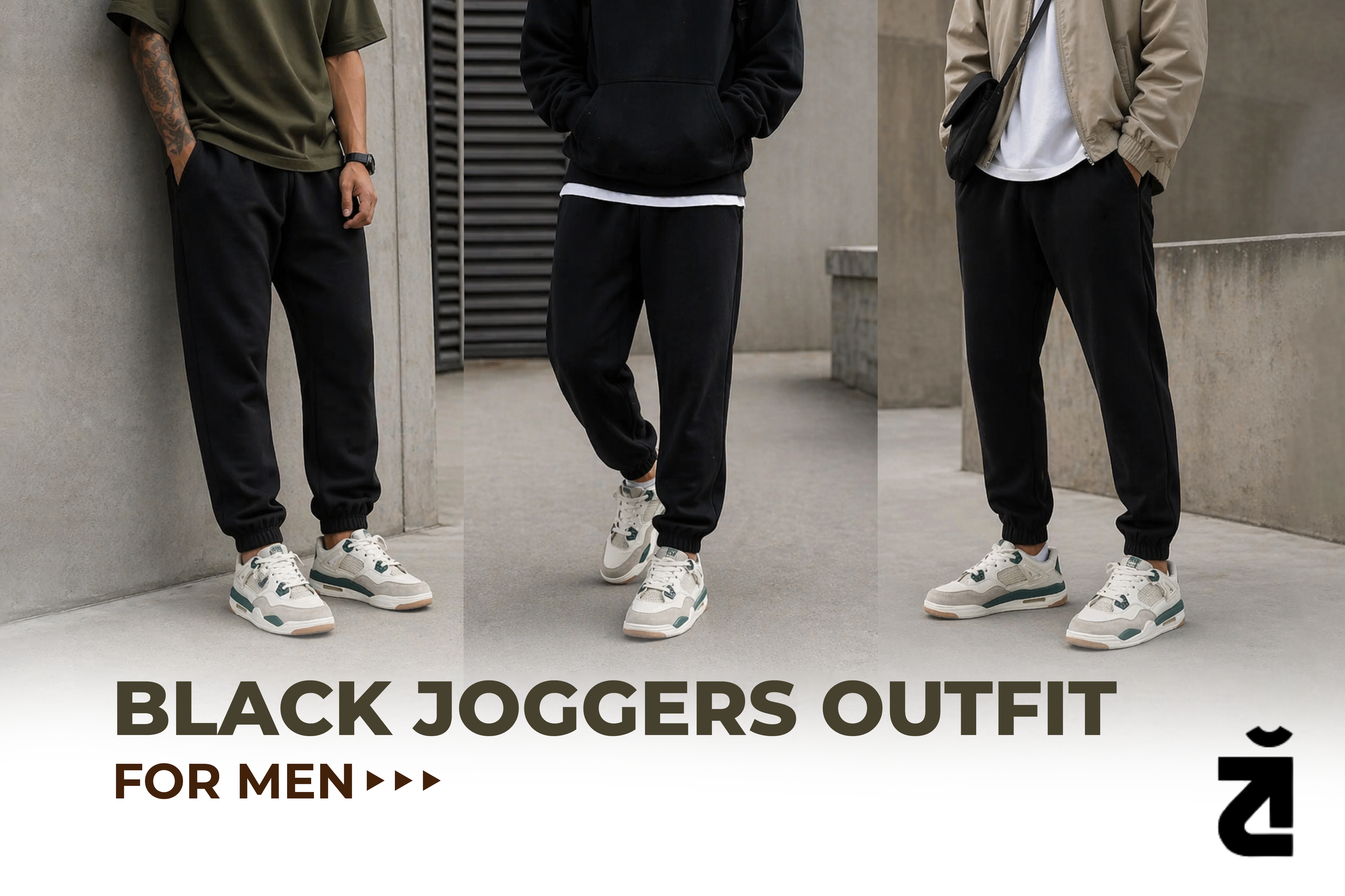 Black Joggers Outfit for Men: 10 Looks That Actually Work