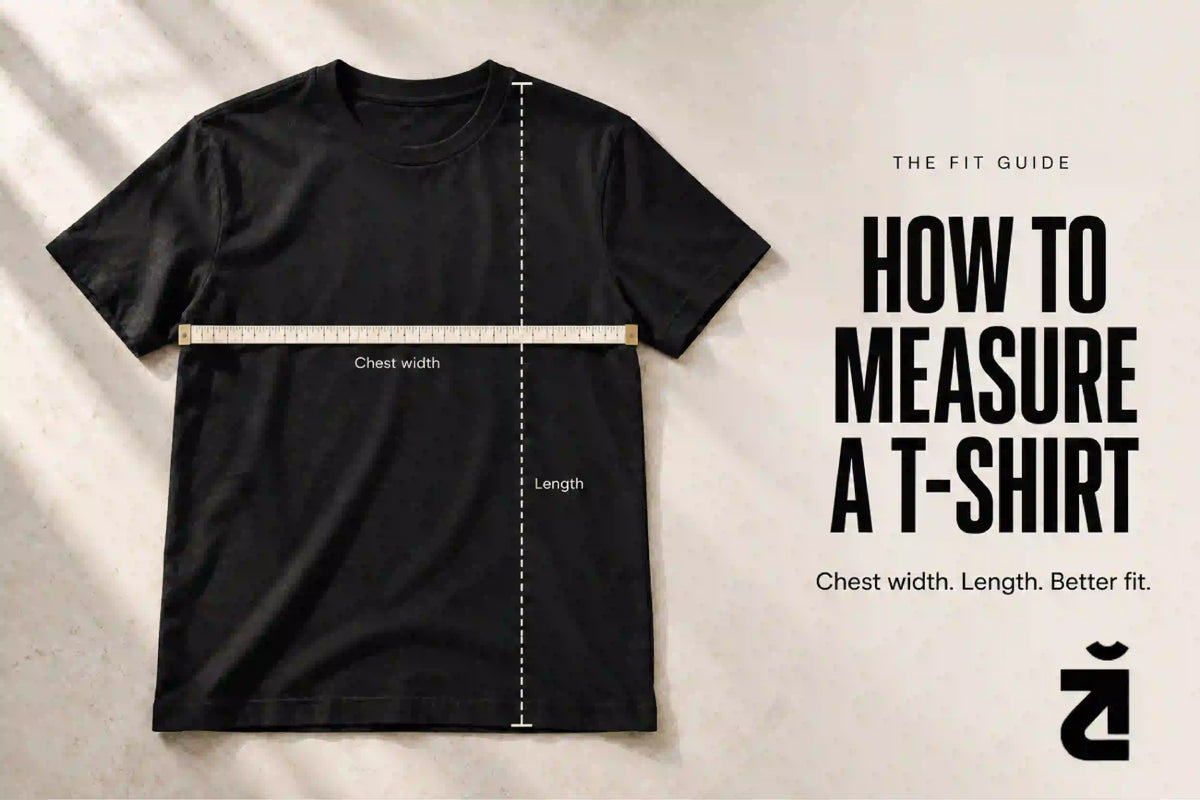 How to Measure a T-Shirt Before Buying Online: Chest Width, Length and Fit