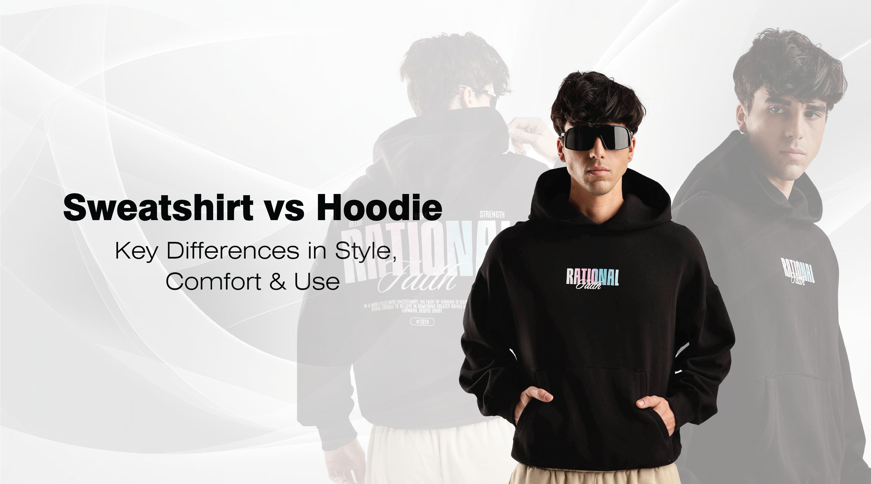 Sweatshirt vs hoodie